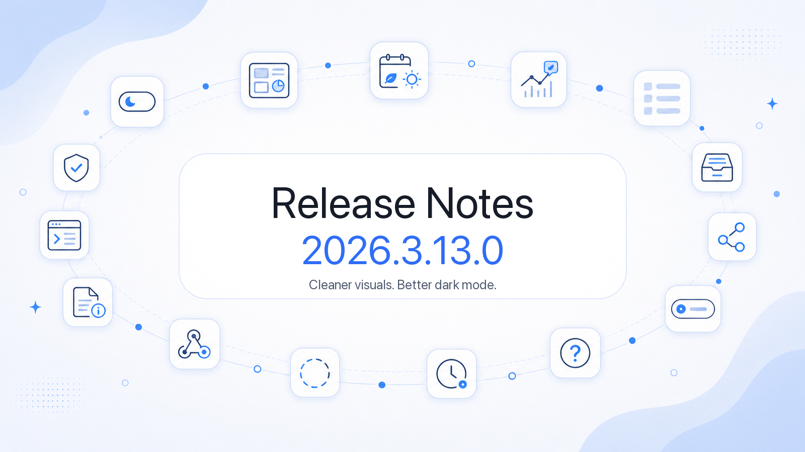 Release Notes 2026.3.13.0 banner